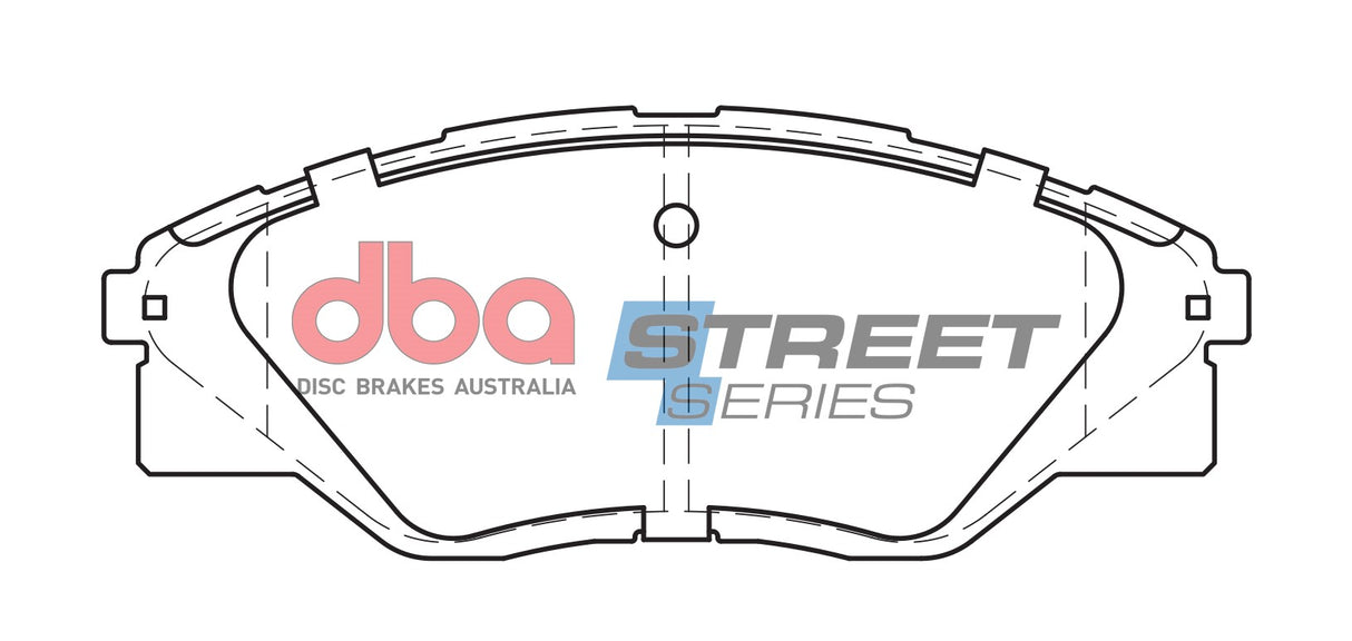 Ss Street Series Brake Pads Toyota Hi-Lux 2008-2014 Front DB1985SS - DBA