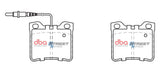 Ss Street Series Brake Pads Mercedes-Benz Vito Rear(suits Wear Sensor DBAWS1181 ) DB1988SS - DBA | Universal Auto Spares