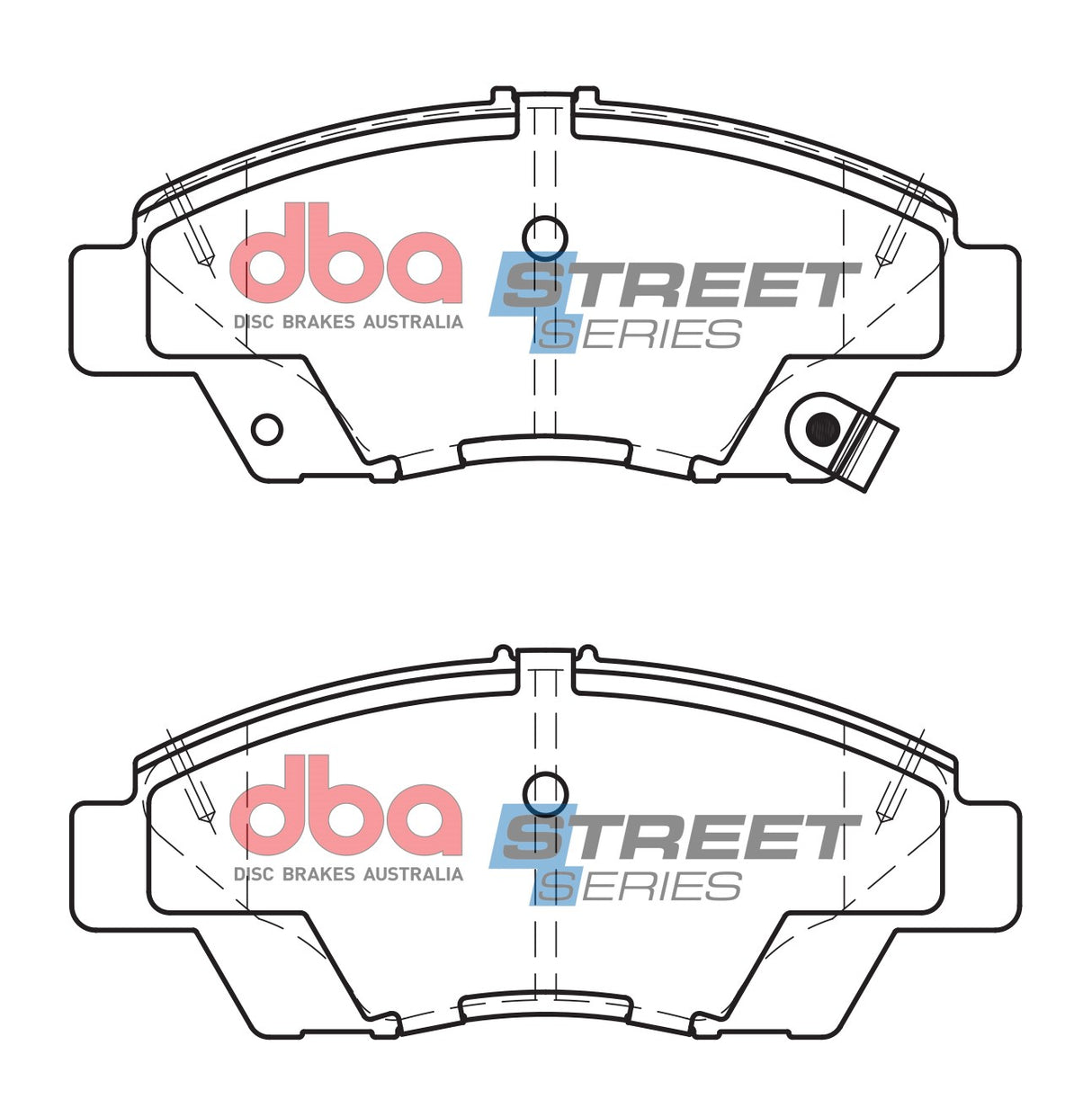 Ss Street Series Brake Pads Honda 2008 On Front DB1991SS - DBA