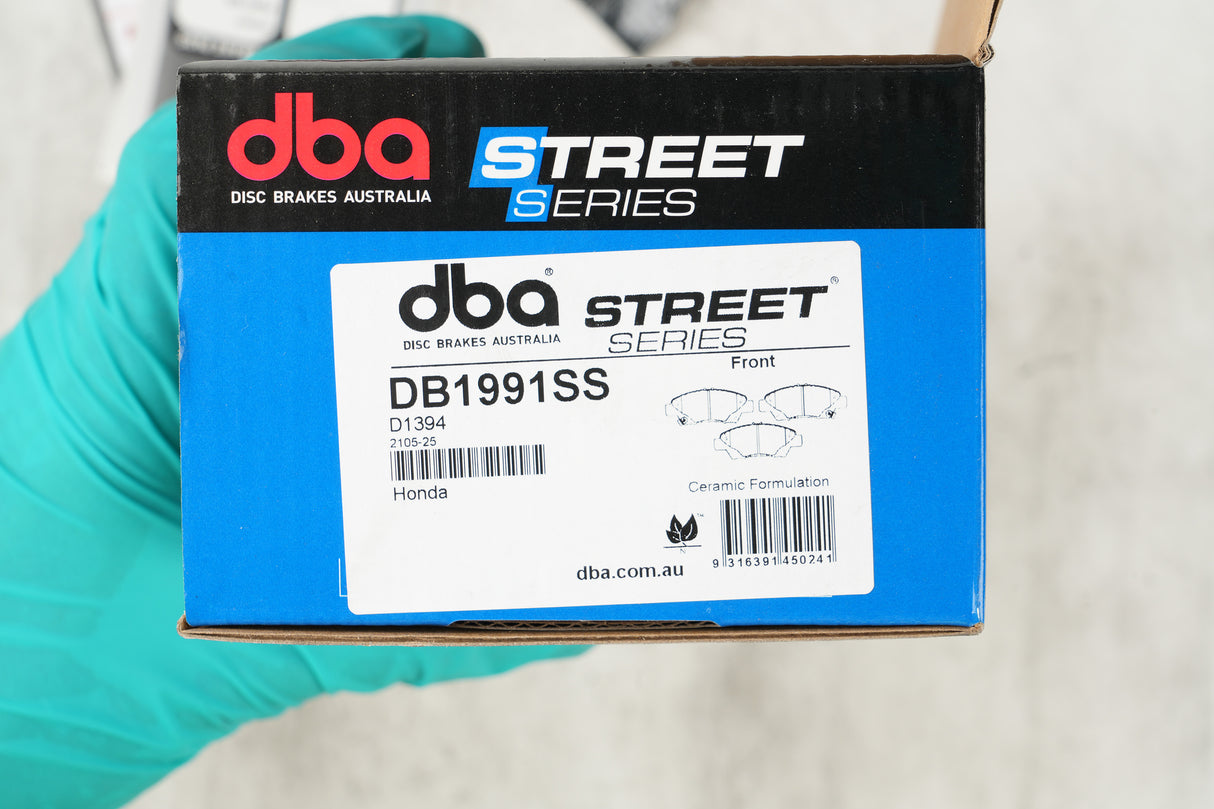 Ss Street Series Brake Pads Honda 2008 On Front DB1991SS - DBA