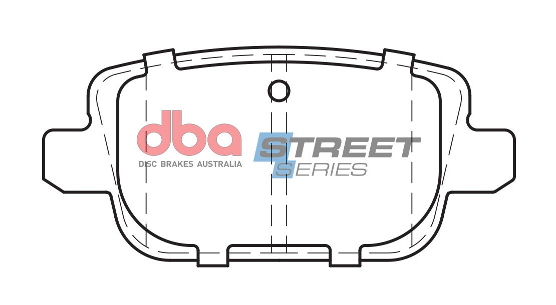 Ss Street Series Brake Pads Ford/Landrover/Proton & Volvo 2007-2014 Rear DB1999SS - DBA