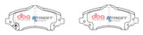 Ss Street Series Brake Pads Chrysler/Dodge/Jeep & Volkswagen 2007-2014 Front DB2002SS - DBA