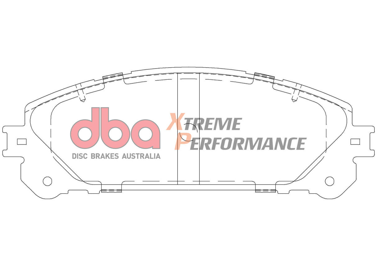 Xp Performance Brake Pads Lexus & Toyota 2007-2014 Front DB2004XP - DBA