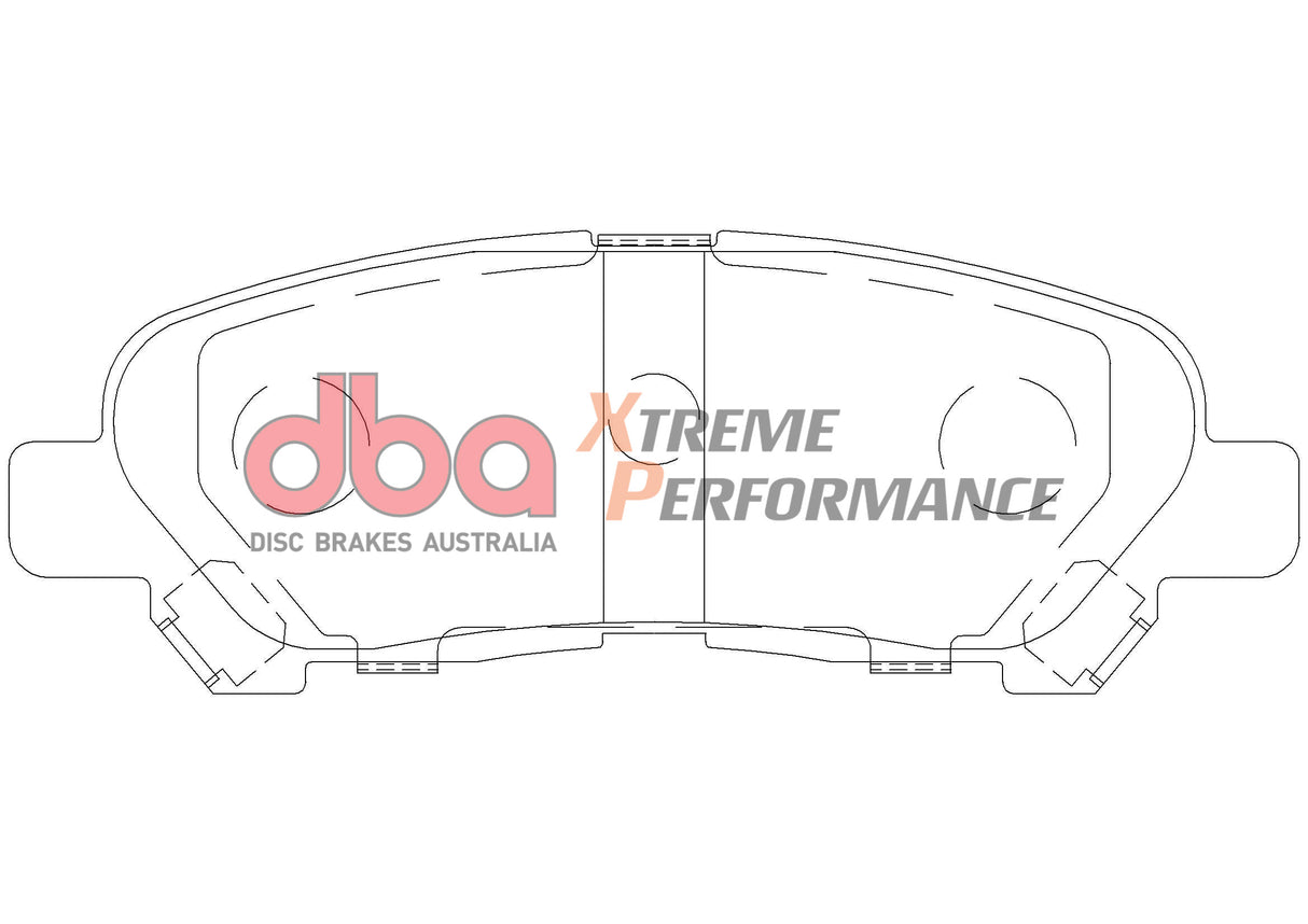 Xp Performance Brake Pads Lexus & Toyota 2007-2014 Rear DB2005XP - DBA