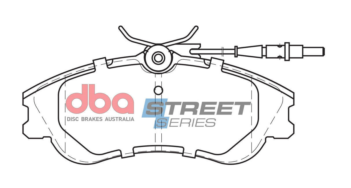 Ss Street Series Brake Pads Citreon Xsara/Berlingo/Peugeot 306 Front DB2015SS - DBA