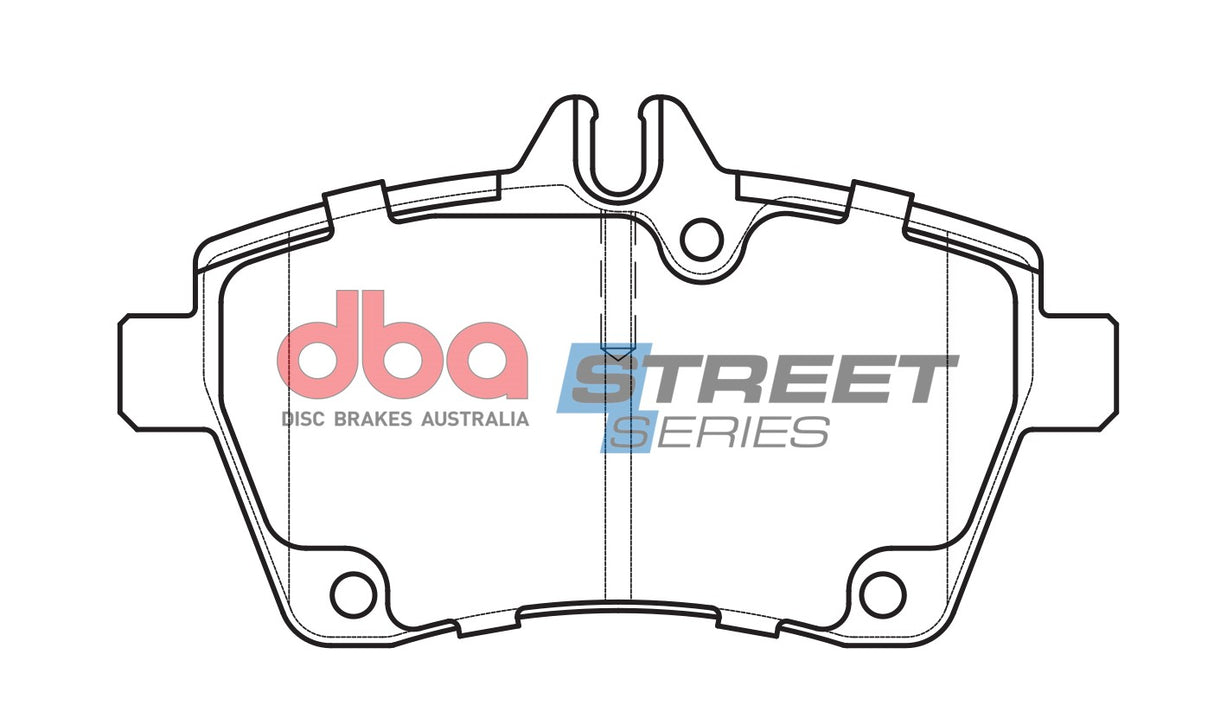 Ss Street Series Brake Pads Mercedes-Benz A Class 2004 2012 Front DB2019SS - DBA