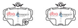 Ss Street Series Brake Pads Smart City/Cabrio/Roadster/Fortwo 2001 2015 Front DB2030SS - DBA | Universal Auto Spares