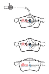 Ss Street Series Brake Pads Volkswagen Transporter/Caravelle/Kombi 1990-2007 Front DB2031SS - DBA | Universal Auto Spares