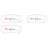 Sp Street Performance Brake Pads Hyundai Sante Fe 2006-2009 Rear DB2035SP - DBA | Universal Auto Spares
