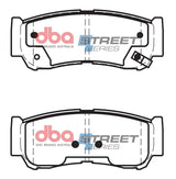 Ss Street Series Brake Pads Hyundai Sante Fe 2006-2009 Rear DB2035SS - DBA | Universal Auto Spares