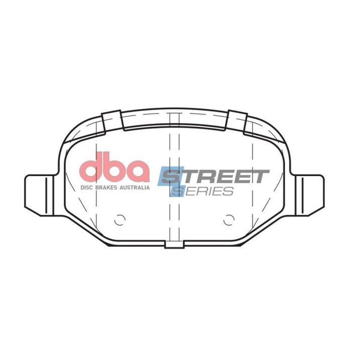 Street Series Brake Pad Set DB2039SS - DBA | Universal Auto Spares