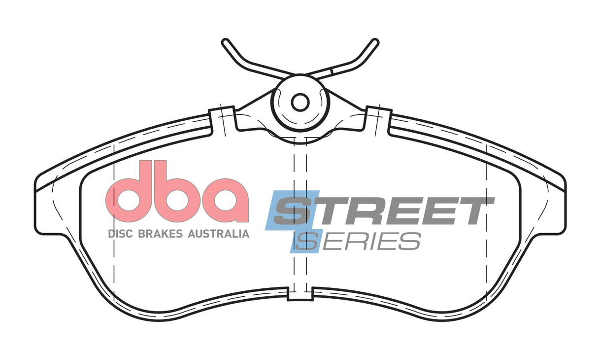 Ss Street Series Brake Pads Citreon C2/C3 2002 2010 Front DB2043SS - DBA