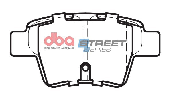 Ss Street Series Brake Pads Citroen & Peugeot 2001-2010 Rear DB2044SS - DBA