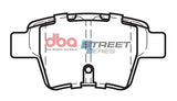 Ss Street Series Brake Pads Citroen & Peugeot 2001-2010 Rear DB2044SS - DBA | Universal Auto Spares