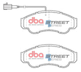 Ss Street Series Brake Pads Fiat Ducato 1997 2007 Front DB2045SS - DBA | Universal Auto Spares