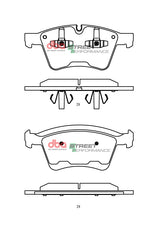 Sp Performance Brake PadsMercedes-Benz GL500 X164 2006-2013 Front DB2050SP - DBA | Universal Auto Spares