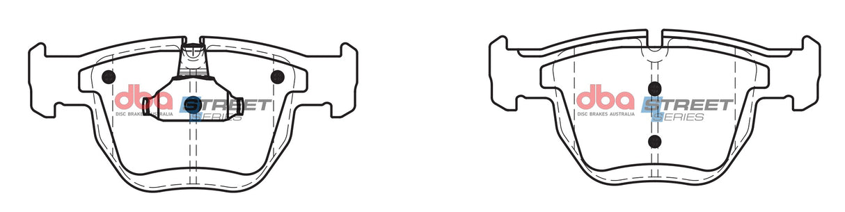 Ss Street Series Brake Pads Range Rover 2002 2012 Front(suits Wear Sensor DBAWS1022 DBAWS1030 ) DB2054SS - DBA