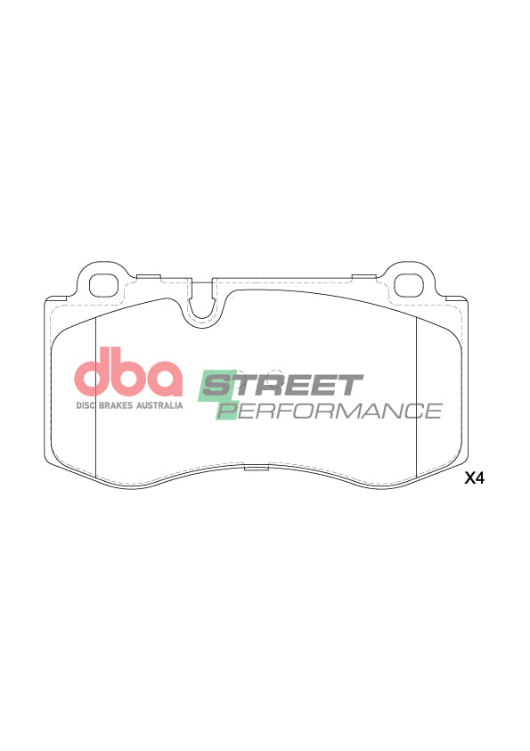 Sp Performance Brake Pads Mercedes-Benz S350 W221 2011-2013 Front DB2057SP - DBA