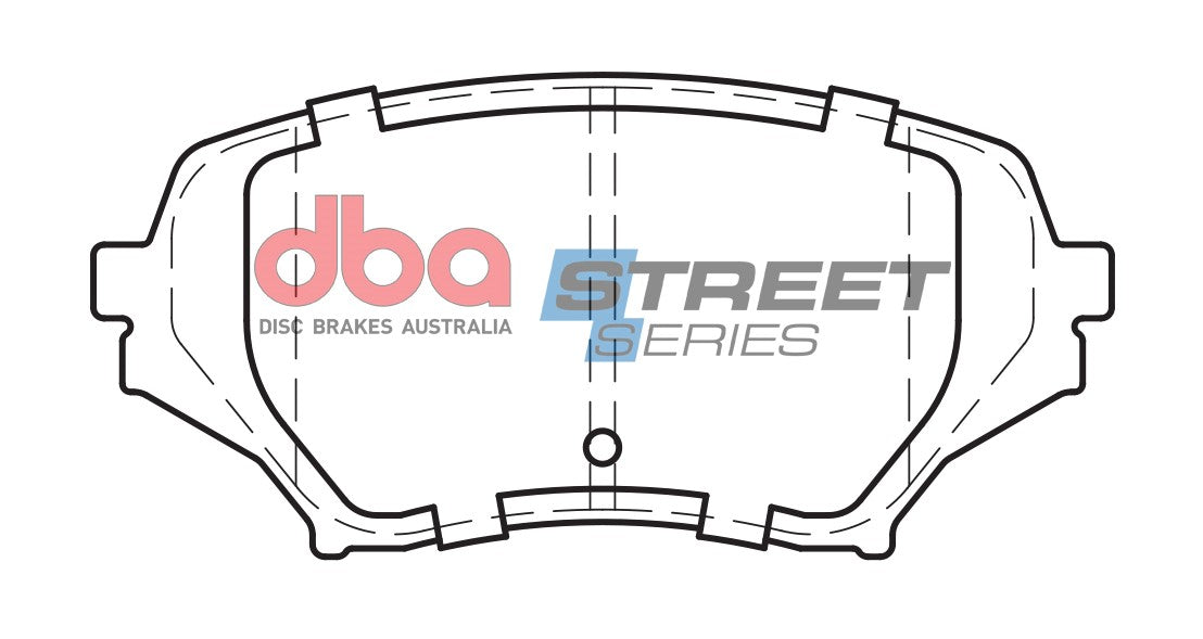 Ss Street Series Brake Pads Mazda Mx 5 2005 2014 Front DB2063SS - DBA