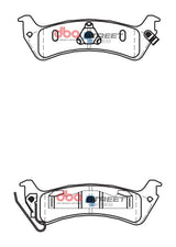 Db Ss Street Series Brake Pads 7502A Jeep Grand Cherokee 1994 Zg Zj Xj} DB2093SS - DBA | Universal Auto Spares