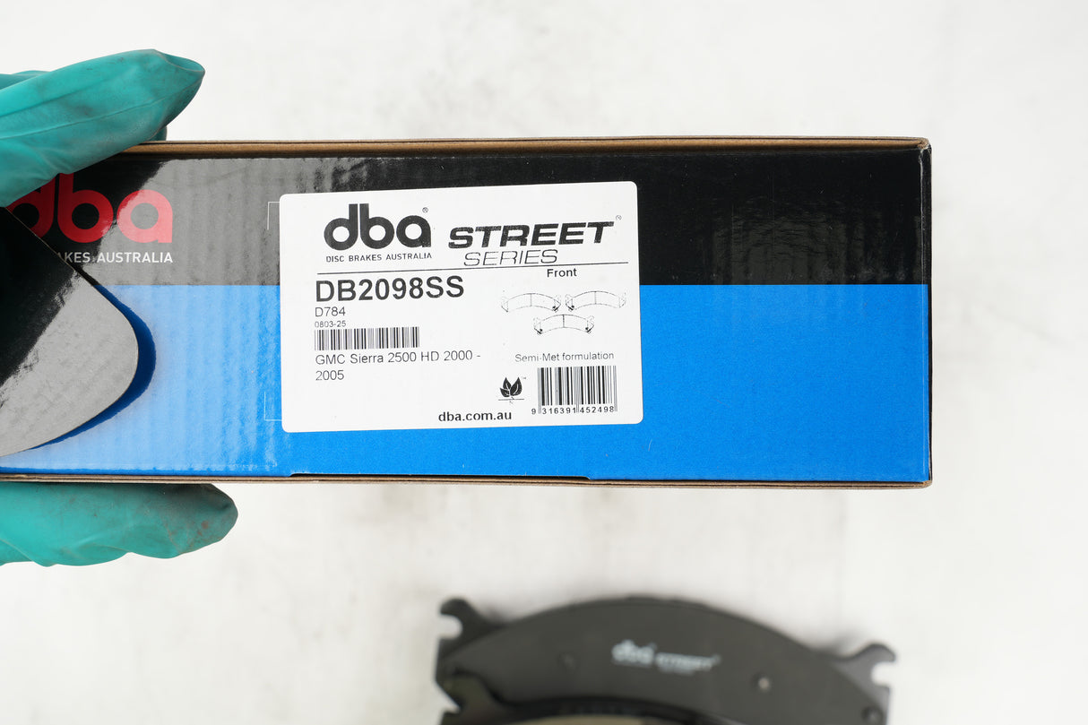 Ss Street Series Brake Pads Gmc Sierra 2500 Hd 2000 2005 Front DB2098SS - DBA