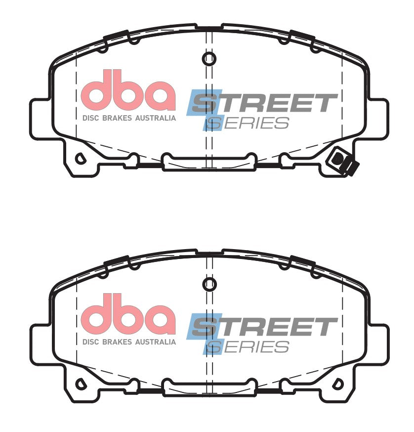 Ss Street Series Brake Pads Honda ACCORD/2013-> Front DB2118SS - DBA