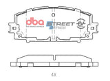 Ssev Street Series Brake Pads Toyota Aqua Hybrid 2011 On/Corolla Hybrid 2019 On/Vitz Hybrid 2017 On/Lexus Front DB2159SSEV - DBA | Universal Auto Spares