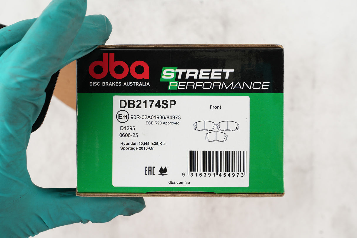 Sp Street Performance Brake Pads Hyundai I40 I45 IX35/KIA SPORTAGE/2010-> Front DB2174SP - DBA