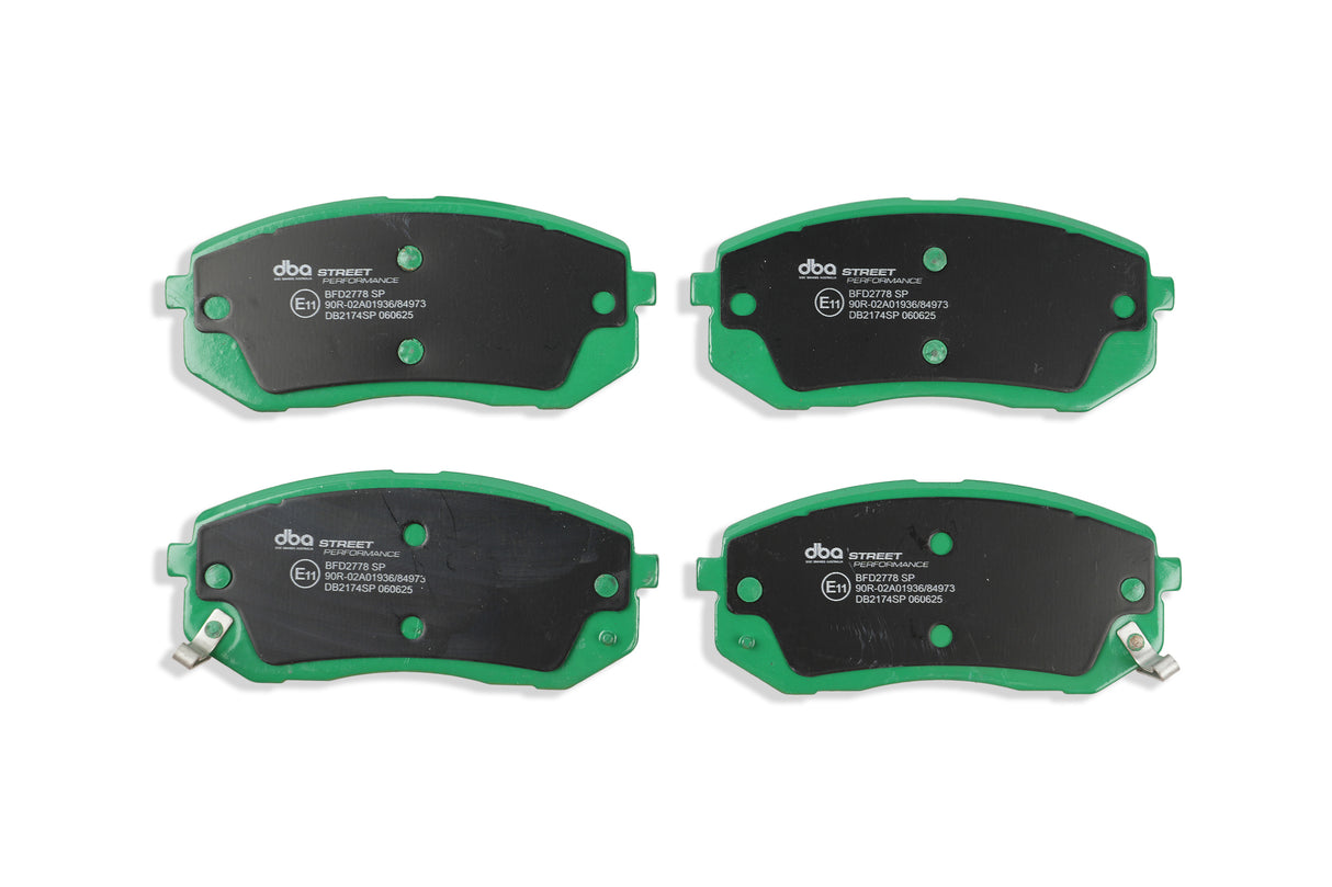 Sp Street Performance Brake Pads Hyundai I40 I45 IX35/KIA SPORTAGE/2010-> Front DB2174SP - DBA