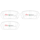 Sp Street Performances Brake Pads Hyundai I45 IX35/KIA RONDO/2009-> Rear DB2175SP - DBA | Universal Auto Spares