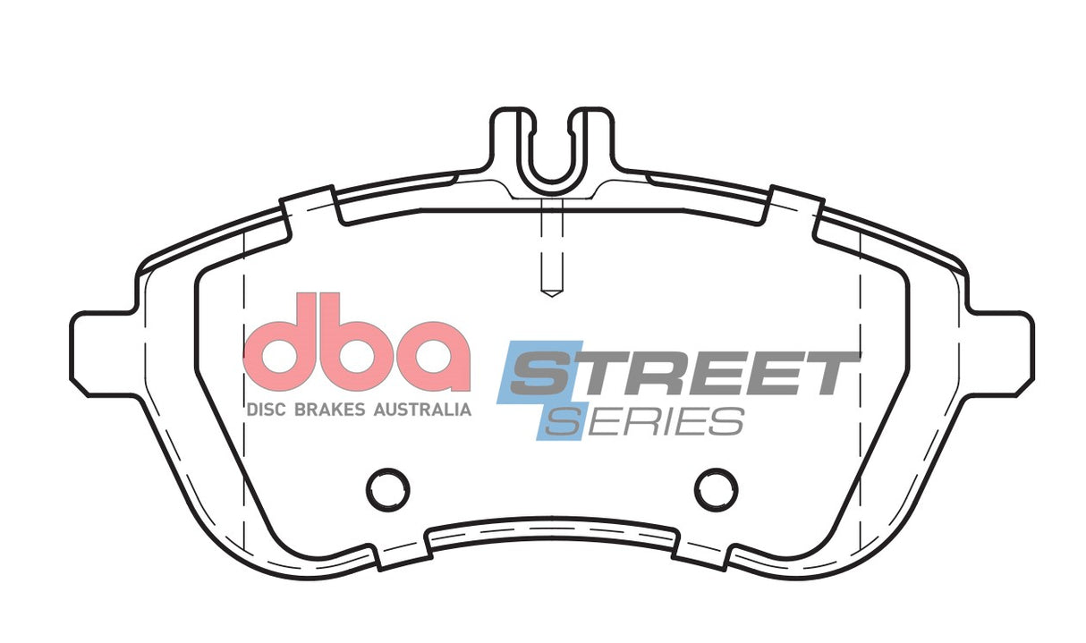 Ss Street Series Brake Pads Mercedes-Benz C Class (C204 C207)/2007-> Front DB2181SS - DBA