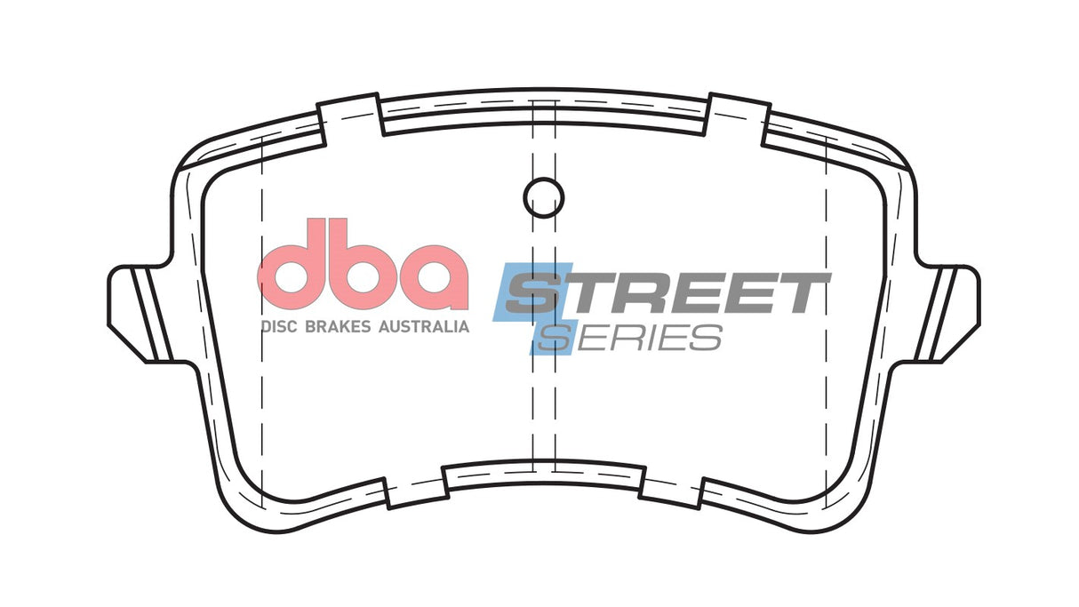 Ss Street Series Brake Pads Audi A4/A5/A6/Q5 2008 2017 Rear DB2185SS - DBA