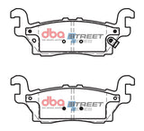 Ss Street Series Brake Pads Hummer 2006 2008 Rear DB2189SS - DBA | Universal Auto Spares