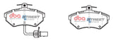 Ss Street Series Brake Pads Audi A4/VOLKSWAGON Passat 1996 2000 Front DB2193SS - DBA | Universal Auto Spares