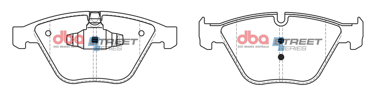 Ss Street Series Brake Pads Bmw X1/3 5 6 CLASS/Z4 Front(suits Wear Sensor DBAWS1032 DBAWS1041 DBAWS1042 DBAWS1043 DB2194SS - DBA