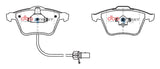 Ss Street Series Brake Pads Audi 2004 2011 Front DB2198SS - DBA | Universal Auto Spares