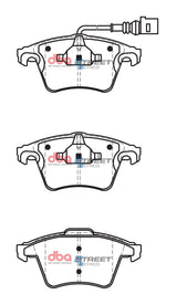 Ss Street Series Brake Pads Volkswagon Multivan/Toureg/Transporter 2003 2015 Front(suits Wear Sensor DBAWS1117 ) DB2199SS - DBA | Universal Auto Spares