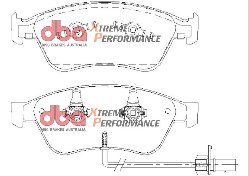 Xp Performance Brake Pads Audi Front DB2202XP - DBA