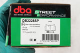 Sp Performance Brake Pads Volkswagen Touareg Front(suits Wear Sensor DBAWS1115 ) DB2228SP - DBA