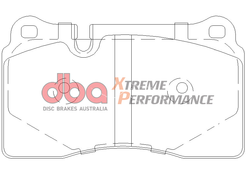 Xp Performance Brake Pads Volkswagen Touareg Front(suits Wear Sensor DBAWS1115 ) DB2228XP - DBA