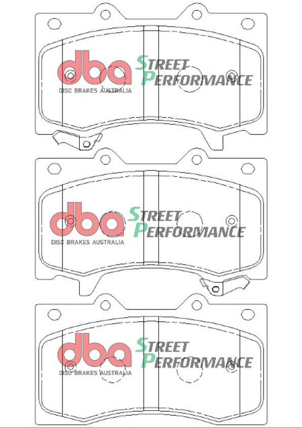 Sp Performance Brake Pads Nissan Patrol Y62 2010-13 Front DB2242SP - DBA