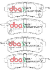 Sp Performance Brake Pads Nissan Patrol Y62 Rear DB2244SP - DBA | Universal Auto Spares