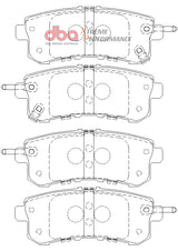 Xp Performance Brake Pads Nissan Patrol Y62 Rear DB2244XP - DBA