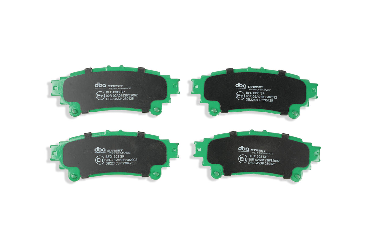 Sp Performance Brake Pads Toyota Kluger GSU55R 2014-2017 Lexus Rx Rear DB2245SP - DBA