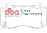 Sp Performance Brake Pads Chrysler 300C SRT8 Front DB2259SP - DBA