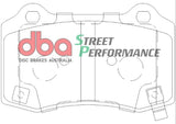 Sp Performance Brake Pads Ford Xr/Holden Ss Redline/Chrysler 300C SRT8 Rear DB2260SP - DBA