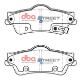 Ss Street Series Brake Pads Holden Commodore VF/2013-17 Rear DB2267SS - DBA | Universal Auto Spares