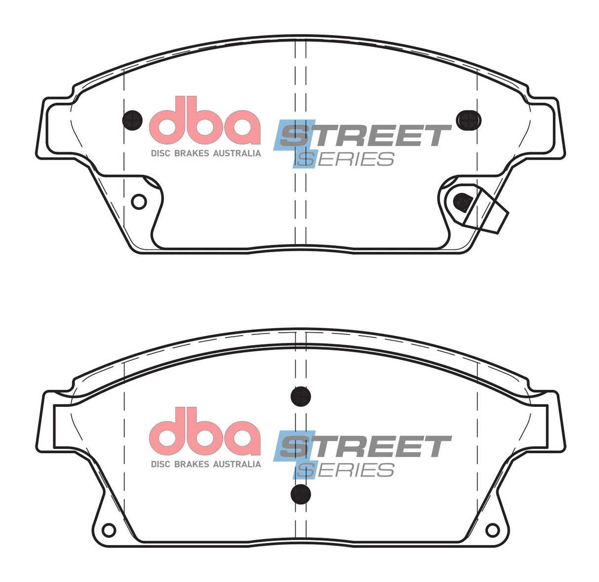 Ss Street Series Brake Pads Holden CRUISE/ASTRA/2009-2016 Front DB2268SS - DBA