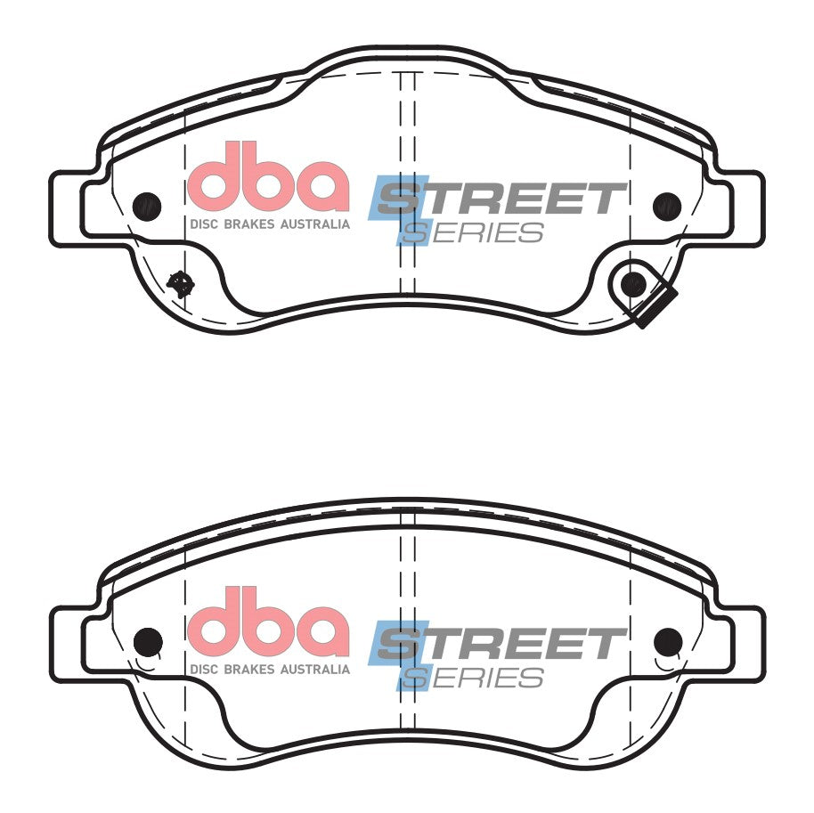 Ss Street Series Brake Pads Honda Cr-V 2012 On Front DB2271SS - DBA
