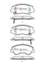 Sp Performance Brake Pads Hyundai I20N N Series No Elec Sensor Provision 2020 -> Front DB2272SP - DBA